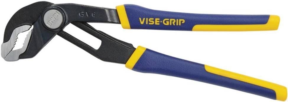 Irwin 4935351 VISE-GRIP Tools GrooveLock Pliers V-Jaw 6-in.