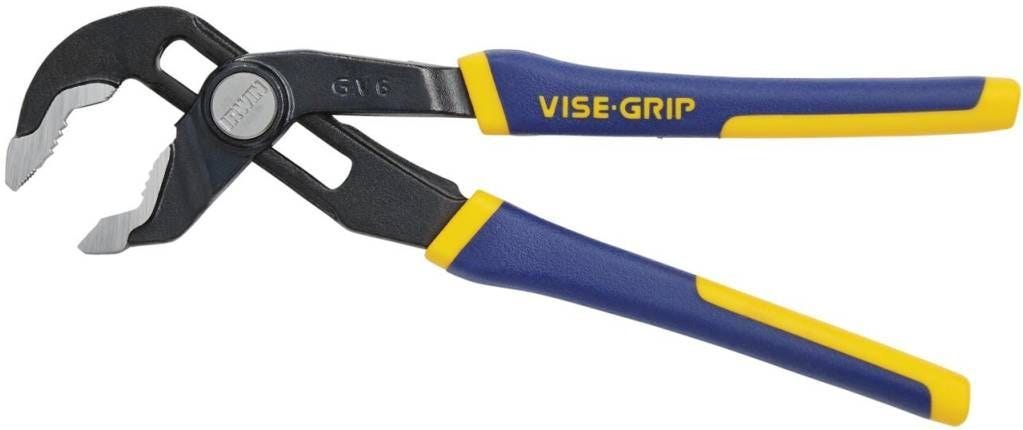 Irwin 4935351 VISE-GRIP Tools GrooveLock Pliers V-Jaw 6-in.