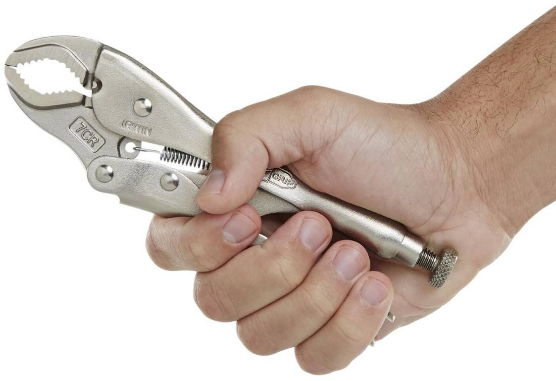 Irwin 4935578 VISE-GRIP Original 7CR Curved-Jaw Locking Pliers 7-in.