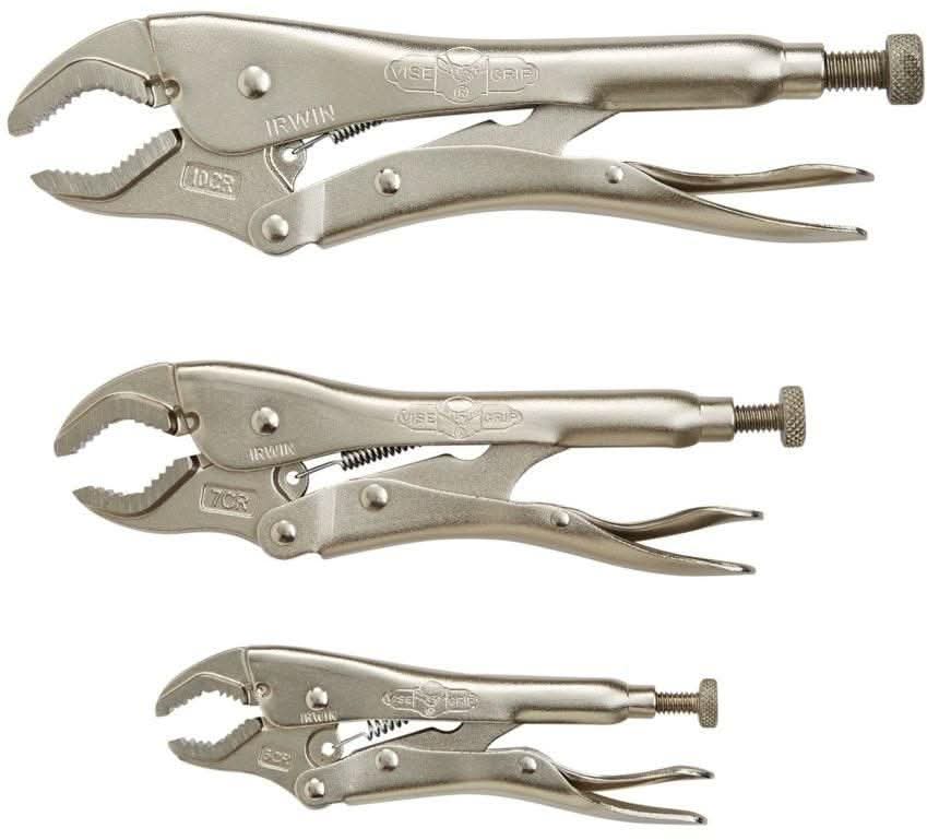 Irwin 4935580 VISE-GRIP Original 3-Piece Locking Pliers Set