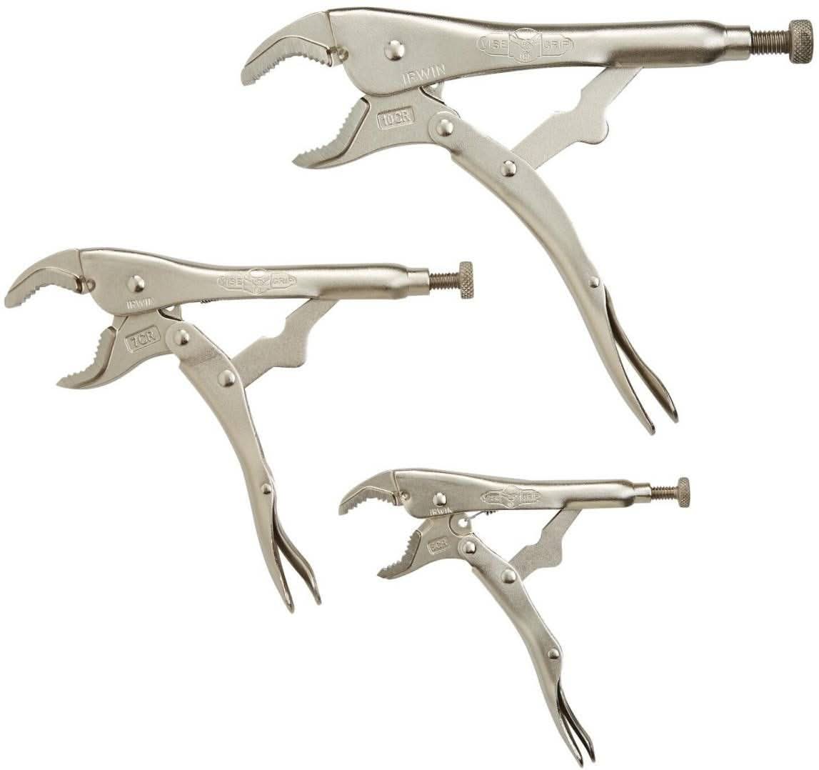 Irwin 4935580 VISE-GRIP Original 3-Piece Locking Pliers Set