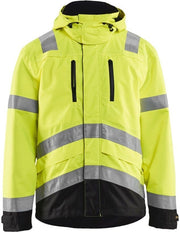 Blaklader 49371977 Hi-Vis Shell Jacket, High-Visibility Yellow / Black