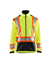 Blaklader 49752517 Hi-Vis Softshell Jacket, High-Visibility Yellow / Black
