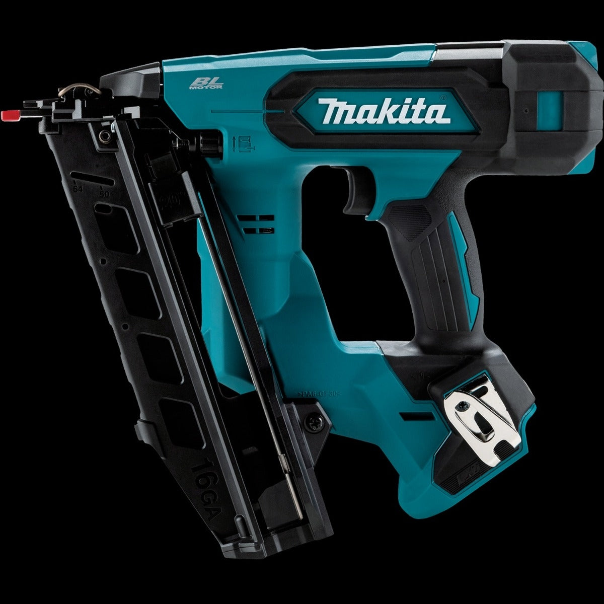 Makita XNB06Z 18V LXT Brushless Cordless 2-1/2-in. Angled 16-Gauge Finish Nailer, Tool Only
