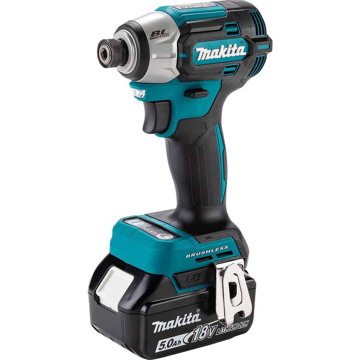 Makita 18V LXT Brushless Quick-Shift Mode 4-Speed Impact Driver (XDT21T) - product image 2