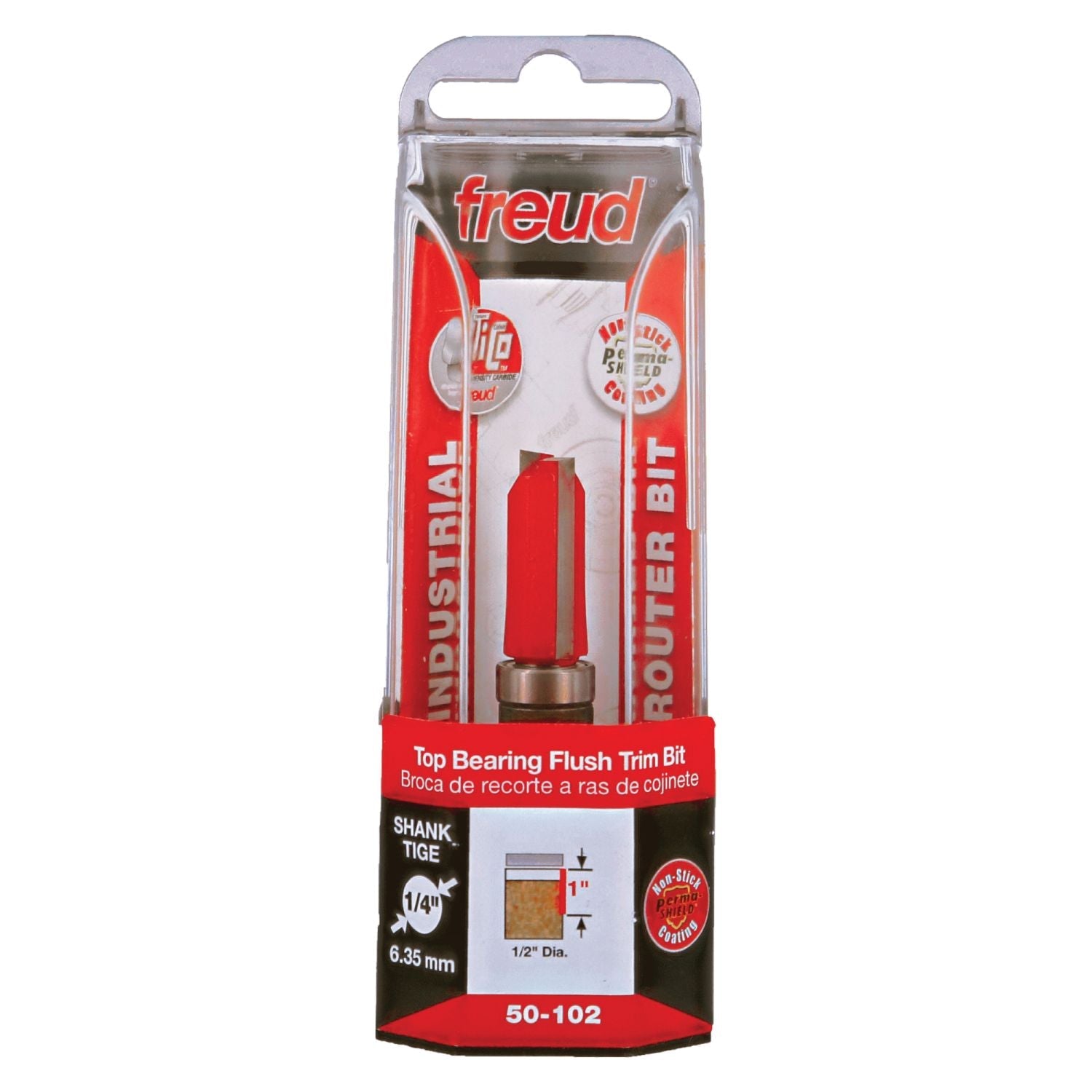 Freud 50-102 1/2-Inch Top Bearing Flush Trim Router Bit