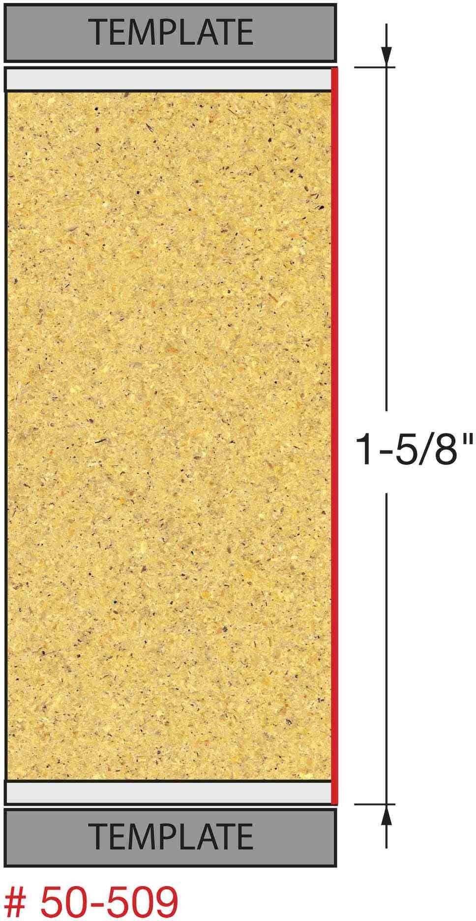 Freud 50-509 3/4-Inch Top & Bottom Bearing Flush Trim Router Bit