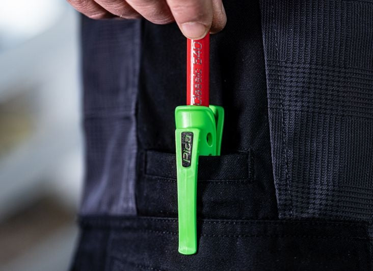 Pica 505/01 POCKET Quiver / Sharpener with One Carpenter Pencil