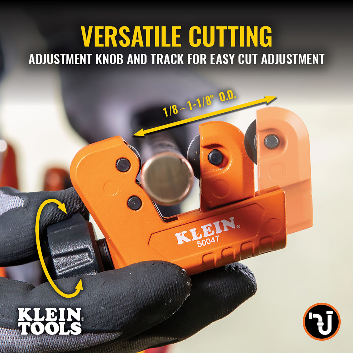 Klein 1-1/8-in. mini tubing cutter - view 7