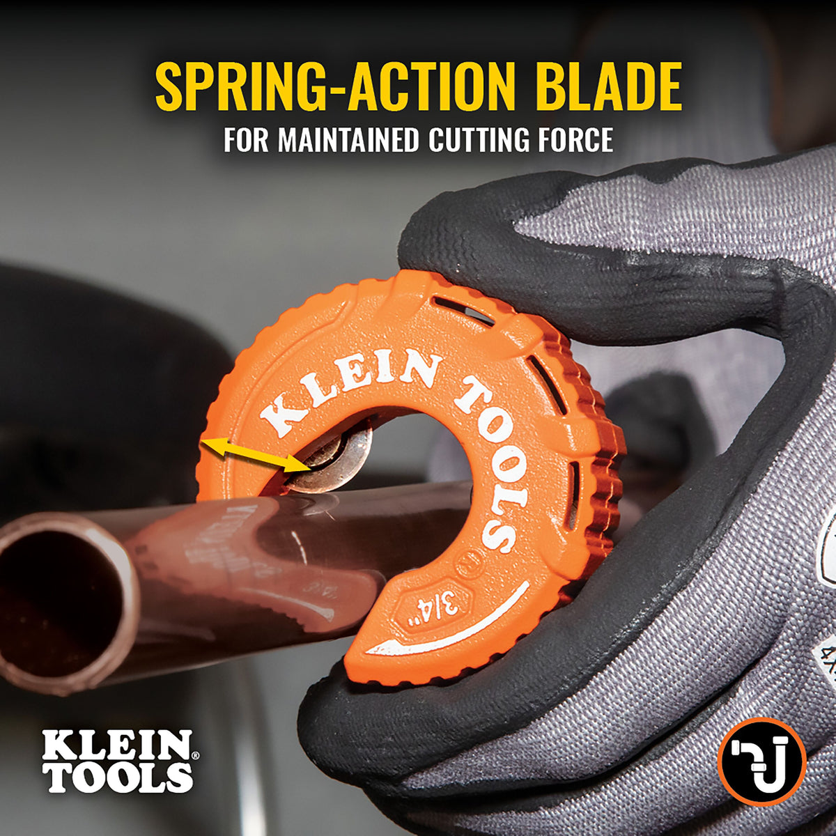 Klein 3/4-in. C-style copper tubing cutter - view 9