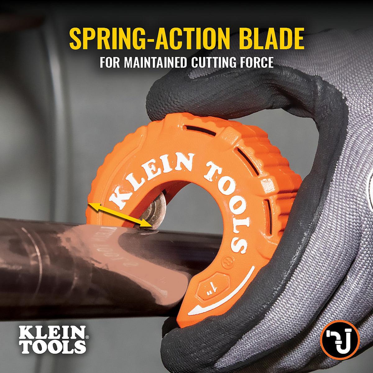 Klein 1-in. C-style copper tubing cutter - view 8