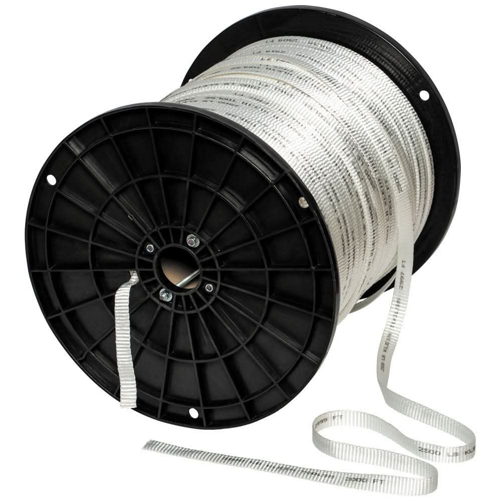 Klein Tools 50142 Conduit Measuring Pull Tape, 2500-Pound x 3000-Foot
