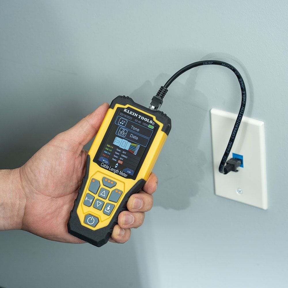 Klein Tools 501915 TDR Cable Length Meter