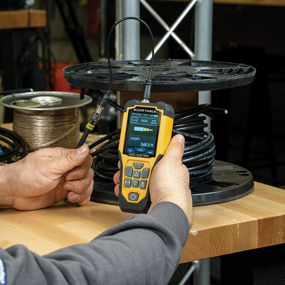 Klein Tools 501915 TDR Cable Length Meter