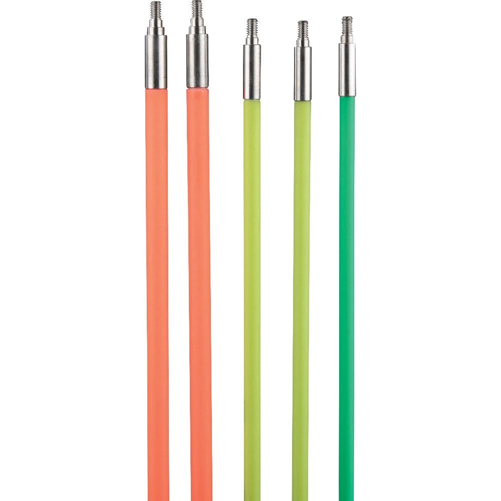 Klein Tools 25 ft. Multi Flex Glow Rod Set with Folding Jab Saw and Solid/Stranded Copper Wire Stripper