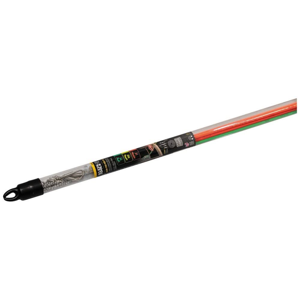 Klein Tools 25 ft. Multi Flex Glow Rod Set with Folding Jab Saw and Solid/Stranded Copper Wire Stripper