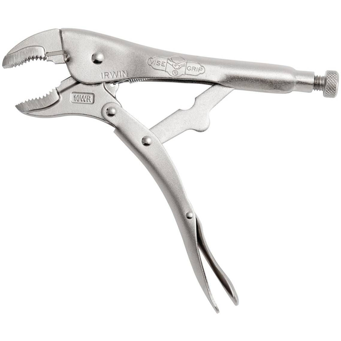 Irwin 502L3 VISE GRIP The Original Curved Jaw Locking Pliers with Wire Cutter 10-in.
