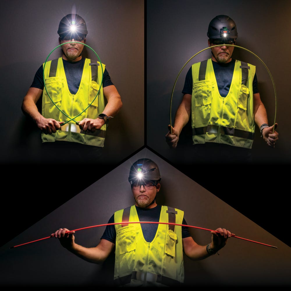 Klein Tools 50354 Multi-Flex Glow Rod Set, 35 ft.
