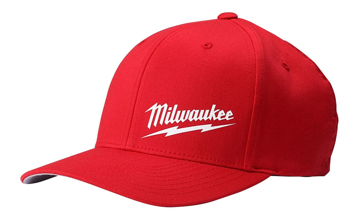 Milwaukee 504R Red Flexible Stretch-Fit Hat