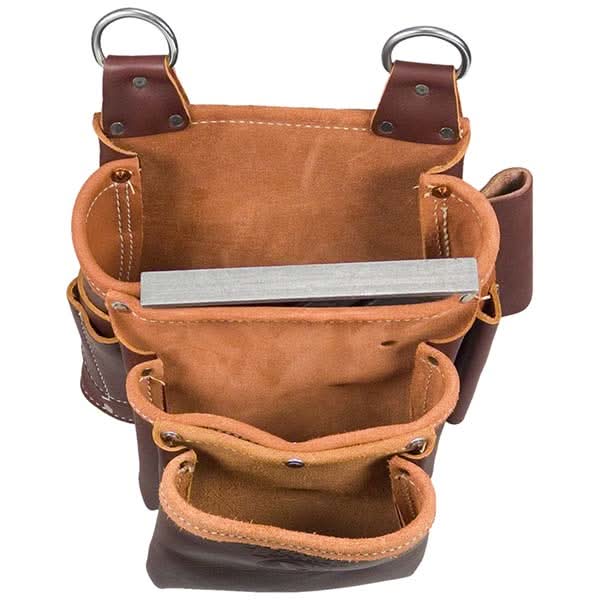 Occidental Leather 5063 3 Pouch Beltless Fastener Bag