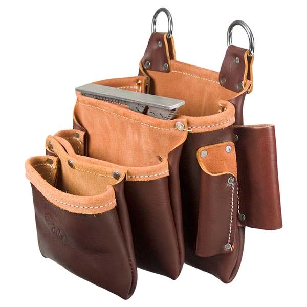 Occidental Leather 5063 3 Pouch Beltless Fastener Bag