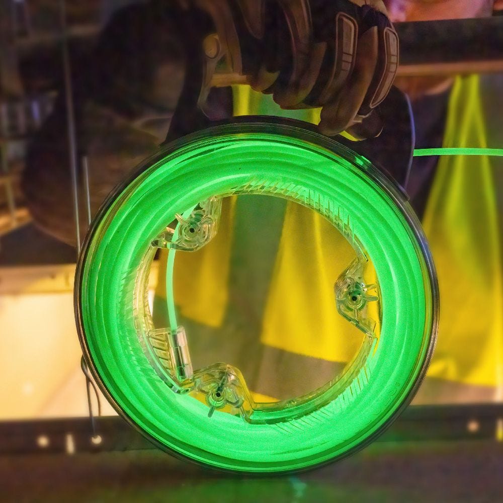 Klein Tools 50660 Glow in the Dark Fish Tape, 40 ft.