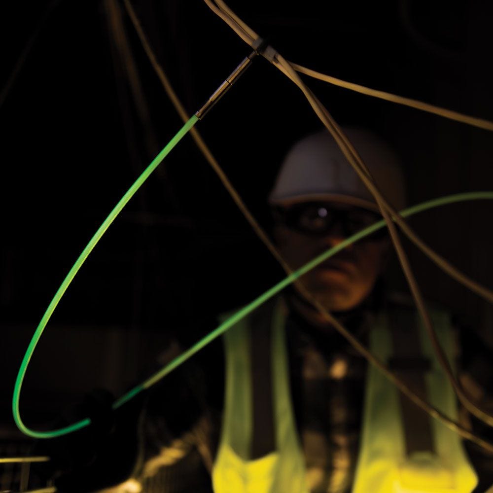 Klein Tools 50660 Glow in the Dark Fish Tape, 40 ft.