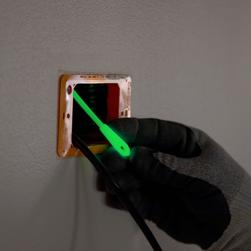 Klein Tools 50660 Glow in the Dark Fish Tape, 40 ft.