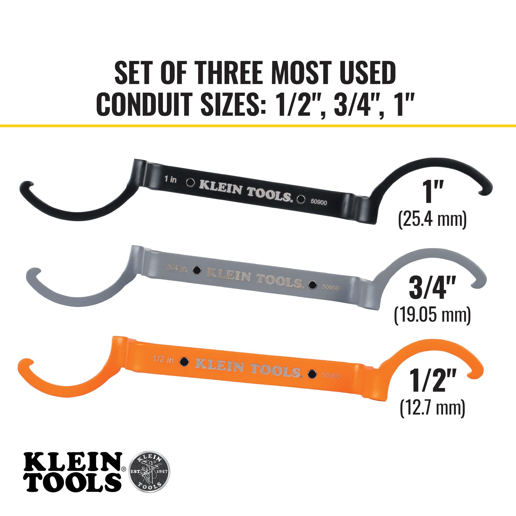 Klein Tools 50900R Locknut Wrench Set