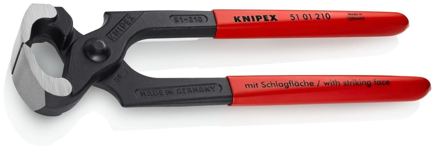 Knipex 51 01 210 Carpenters' End Cutting Pliers-Hammer Head Style