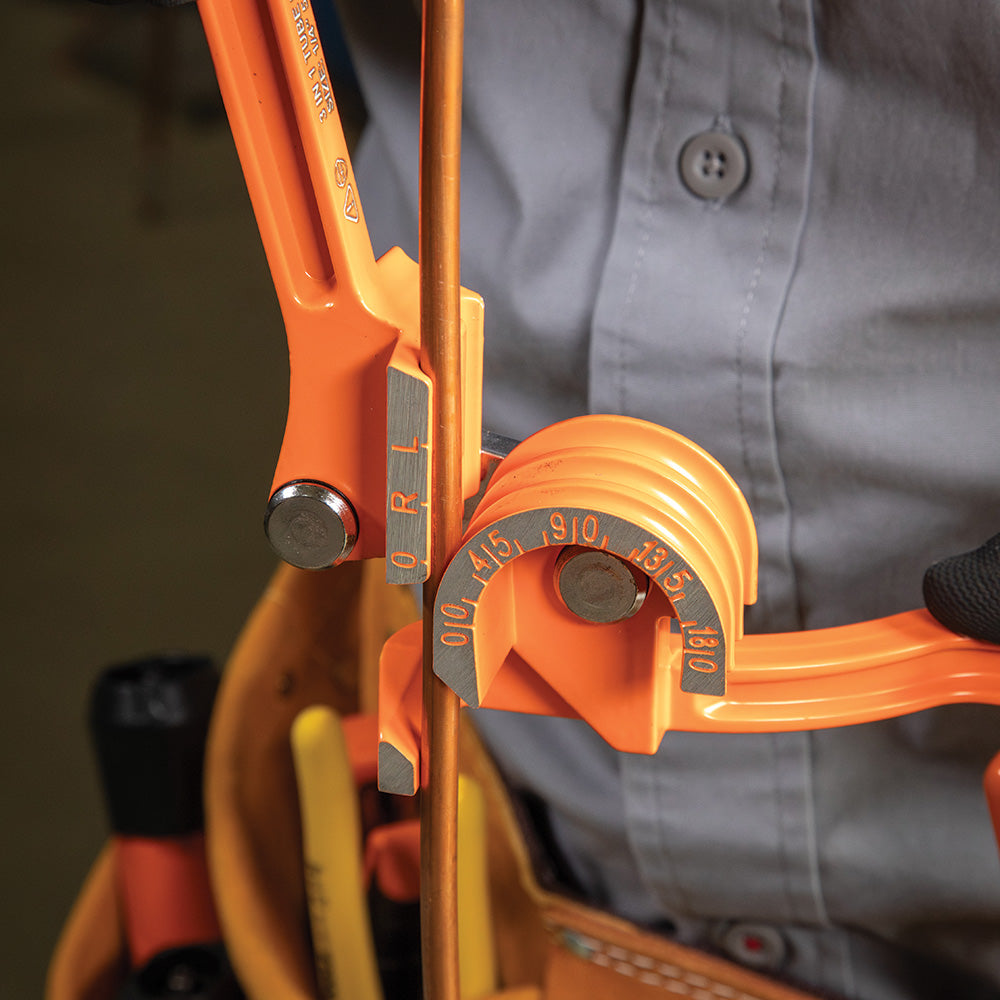 Klein 3-in-1 Tubing Bender (51006) in use