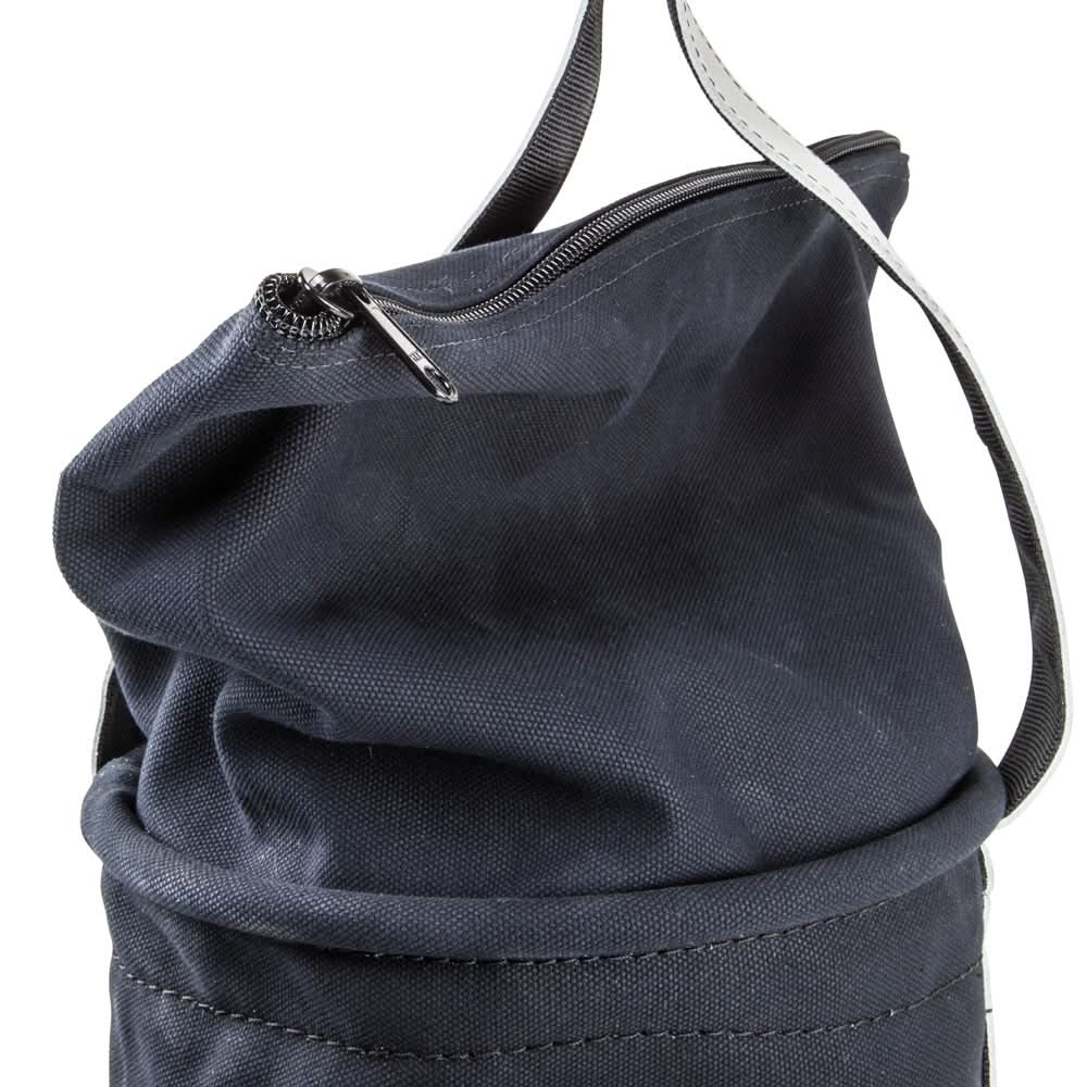 Klein 5104CLRFR Flame-Resistant Top-Closing 12-in. Canvas Bucket