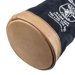 Klein Tools 5104FR Canvas Bucket, Flame-Resistant, 12-Inch