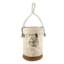 Klein Tools 5104VT Leather Bottom Bucket with Top