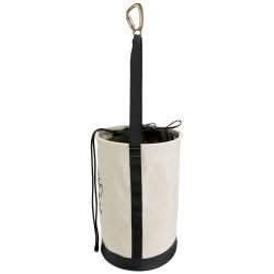 Klein Tools 5114DSC Canvas Bucket with Drawstring Close, 17-Inch