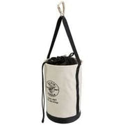Klein Tools 5114DSC22 Canvas Bucket with Drawstring Close, 22-Inch