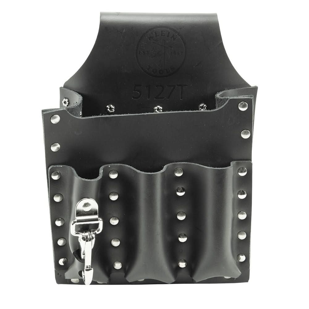 Klein Tools 5127T Tool Pouch, 6 Pocket, Tunnel Loop