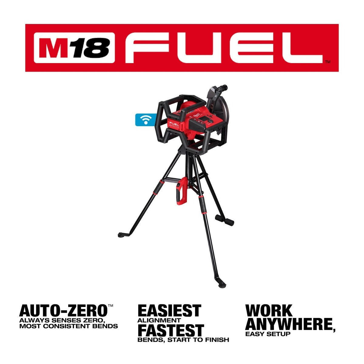 Milwaukee 5150-20 M18 FUEL Branch Conduit Bender w/ Auto-Zero, Tool Only