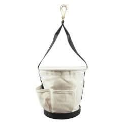 Klein Tools 5171PS Heavy-Duty Tapered Wall Bucket 4 Pockets