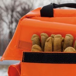 Klein Tools 5185ORA Tool Bag Backpack, 18-Inch, Orange