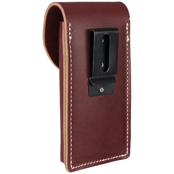 Occidental Leather 5328 Clip-On Leather Phone Holster, Large