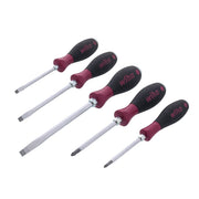 Wiha 53398 8-Piece MicroFinish Xheavy Duty Slotted and Phillips Screwdriver Set