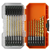 Klein Titanium Drill Bit Set, 21 Pieces (53621)