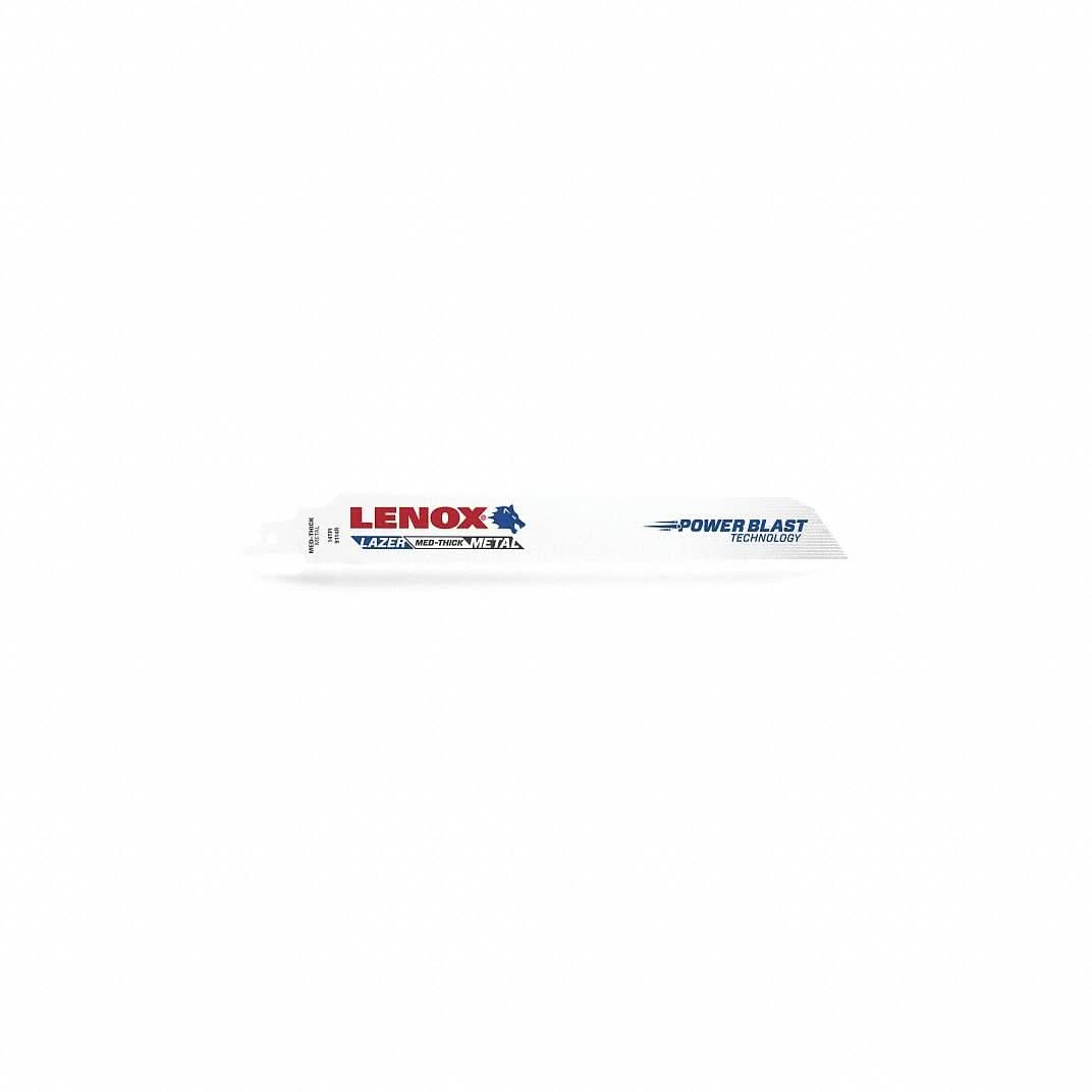 Lenox 20179B9114R LAZER B9114R Bi-Metal Reciprocating Saw Blades, 9-inch, 14 TPI, 25-Pack