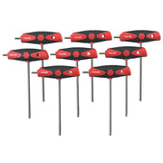 Wiha 54095 8-Piece SoftGrip Dual Drive Metric T-Handle Set