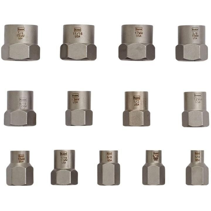 Irwin 54113 HANSON Professional's Industrial Bolt Extractor 13 Piece Set