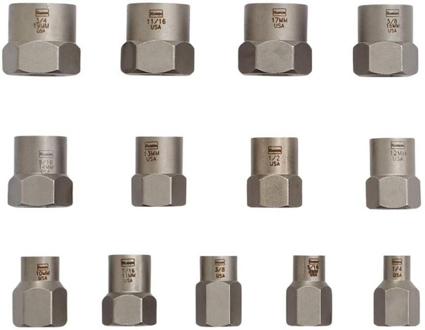 Irwin 54113 HANSON Professional's Industrial Bolt Extractor 13 Piece Set