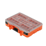 Klein Tools 54400MBX MODbox full-width component box with clear lid and nine bins