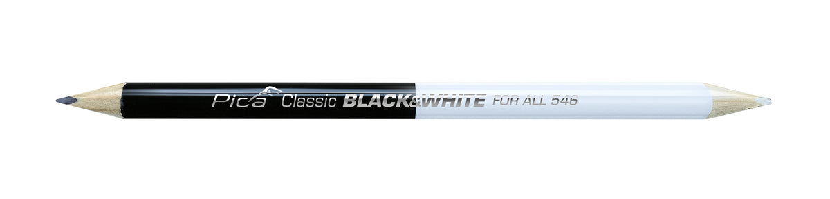 Pica Dry 546 Classic Black & White Universal Marking Pencil (546/24)