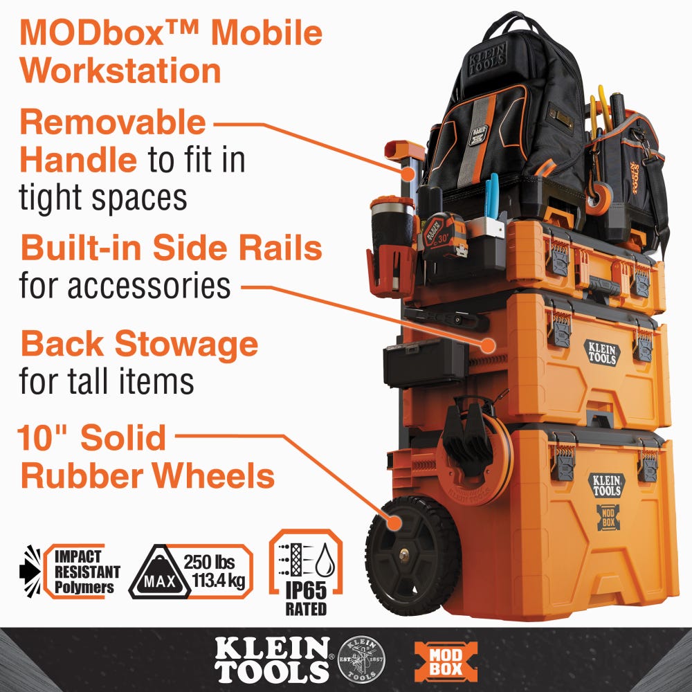 Klein Tools 54802MB MODbox Rolling Toolbox